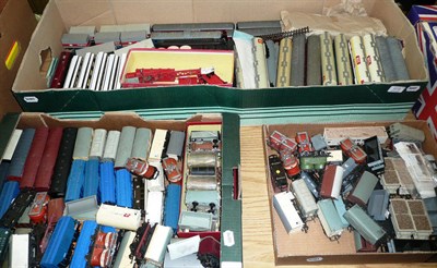 Lot 1018 - A Large Collection of Unboxed Locomotives and Rolling Stock, makers include Tri-ang, Hornby,...