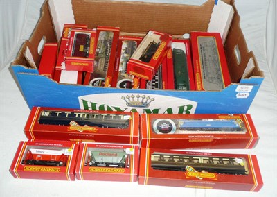 Lot 1022 - A Collection of Boxed Hornby 'OO' Gauge Trains, comprising three tender locomotives - 'Leeds...