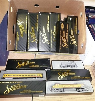 Lot 1028 - A Collection of Boxed Bachmann Spectrum 'OO' Gauge Railroader Series Trains, comprising four...