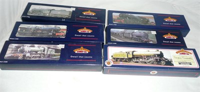 Lot 1030 - Six Boxed Bachmann Branch-Line 'OO' Gauge Tender Locomotives, box numbers 31-702A, 31-307,...