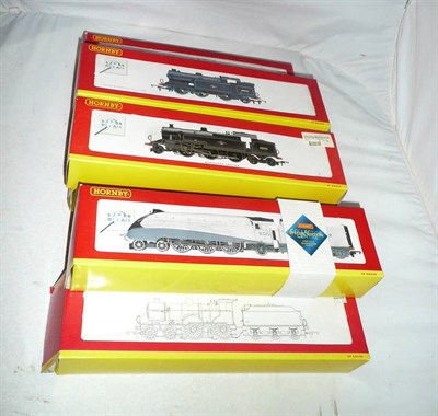 Lot 1037 - Eight Boxed Hornby Super Detail 'OO' Gauge Locomotives - Class 2P R2183A, Class 4P R2287, Class...