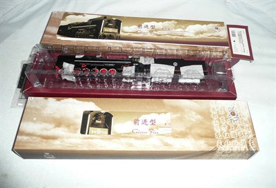 Lot 1039 - Two Boxed Bachmann 'HO' Gauge Qian Fin Type Main Line Steam Locomotives, both QJ 2-10-2...