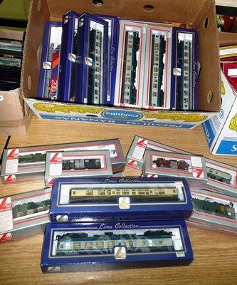 Lot 1042 - A Collection of Boxed Lima 'OO' Gauge Trains, comprising a Golden Series 'Militarzug' set,...