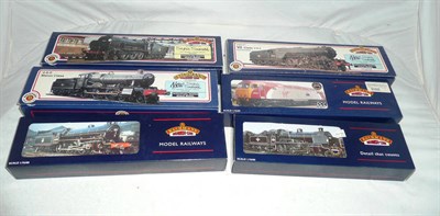 Lot 1048 - Six Boxed Bachmann 'OO' Gauge Locomotives - Virgin 'Lady Penelope' 32-760, 'Oliver Bury'...