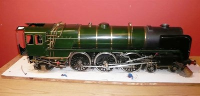 Lot 1073 - A Kit Built 5inch Gauge Live Steam Model of the Britannia Class 7P 4-6-2 Locomotive & Tender...