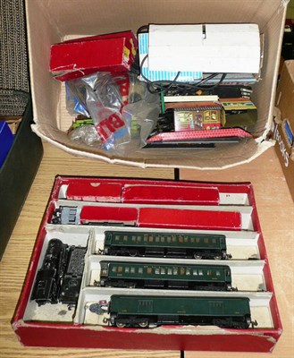 Lot 1078 - A Collection of Trix Twin Railway 'OO' Gauge Trains and Accessories, including a boxed Pullman...