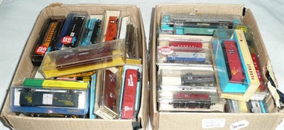 Lot 1082 - A Collection of Boxed 'N' Gauge Trains and Accessories, makers include Lima, Minitrix, Atlas,...