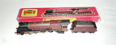 Lot 1086 - A Boxed Hornby Dublo 4-6-2 'City of London' 2-Rail Locomotive & Tender No.46245, in BR maroon...