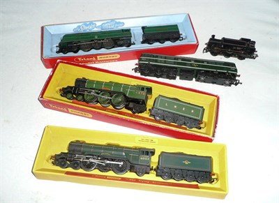 Lot 1094 - Three Boxed Tri-ang/Hornby 'OO' Gauge Tender Locomotives - 'The Flying Scotsman' No.60103 and...