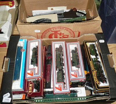 Lot 1106 - A Collection of 'OO' Gauge Trains and Accessories, including three boxed Airfix locomotives -...