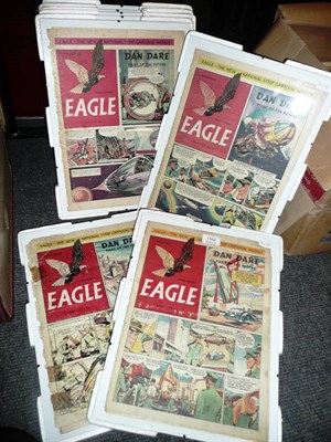 Lot 1162 - Eight Early Eagle Comics - No.1, No.2, No.4, No.6 x 2, No.7, No.47 & No.49, all individually...