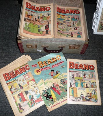 Lot 1163 - A Collection of Approximately One Hundred and Eighty Beano Comics from 1970 to 1977, together...