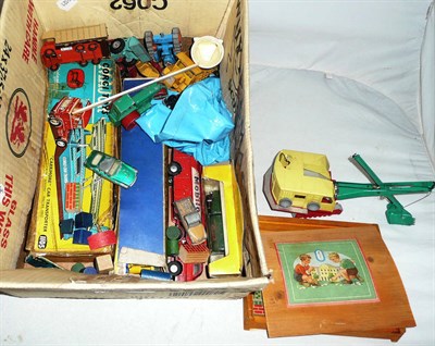 Lot 1198 - Mixed Toys, including a boxed Corgi Major 'Carrimore' Car Transporter No.1105, boxed Matchbox...