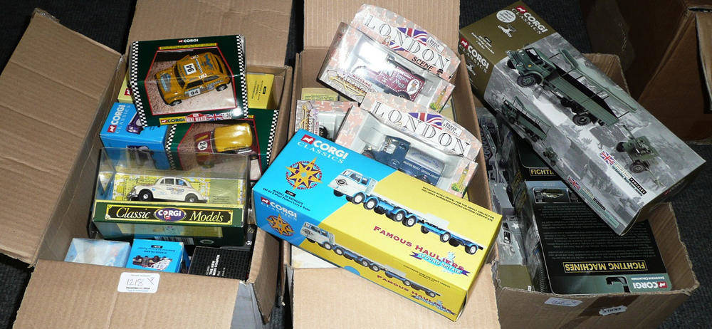 Lot 1218 - A Large Collection of Boxed Corgi Cars and