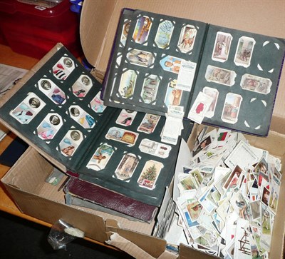 Lot 1295 - A Collection of Cigarette Card Part Sets and Odds, makers include Wills, Players, Ogdens and...