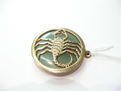 Lot 74 - A Scorpio pendant