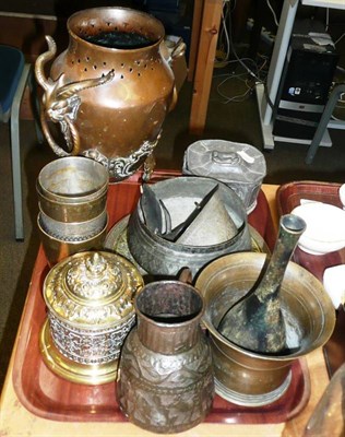 Lot 145 - Quantity of Eastern metalwares