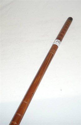 Lot 262 - Painted stick