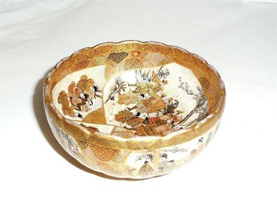 Lot 385 - Japanese satsuma bowl