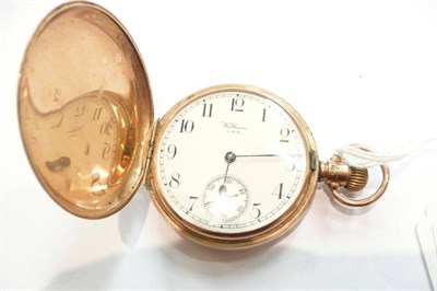 Lot 424 - 9ct gold pocket watch