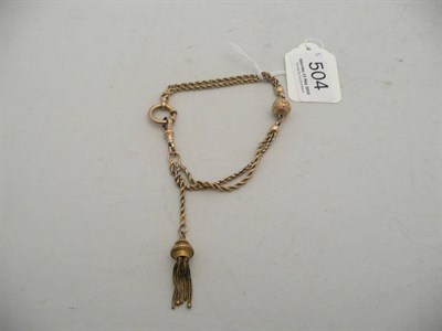 Lot 504 - An albert chain