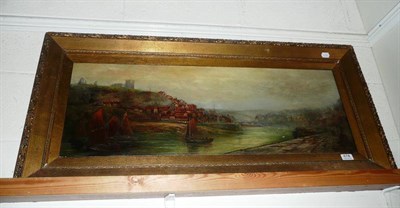 Lot 678 - Oil painting by Grace Taylor, Whitby 1903