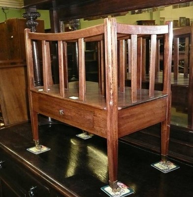 Lot 731 - Mahogany Canterbury in the Regency style