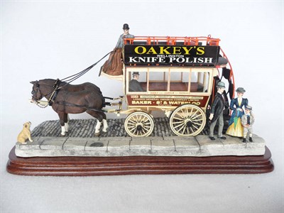 Lot 1033 - Border Fine Arts Horse Drawn Vehicle 'The London Omnibus', model No. B0736 by Ray Ayres, Ltd....