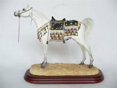 Lot 1045 - Border Fine Arts 'Arab Stallion', model No. A2016 by Anne Wall,  Ltd. edition No. 904/950,...