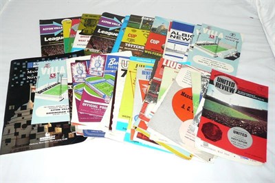 Lot 82 - Thirty Four European Cup Programmes, and other European club games, mainly from the 1950's to...