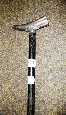 Lot 401 - A silver lady's walking stick