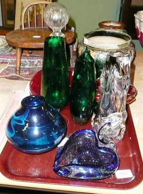 Lot 482 - A quantity of Art Glass including Italian and possible Whitefriars