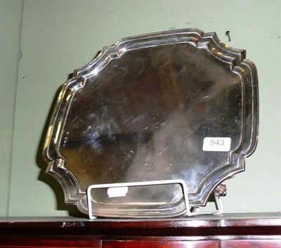 Lot 543 - Silver tray