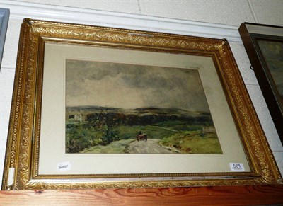 Lot 561 - George Graham watercolour signed, framed and glazed