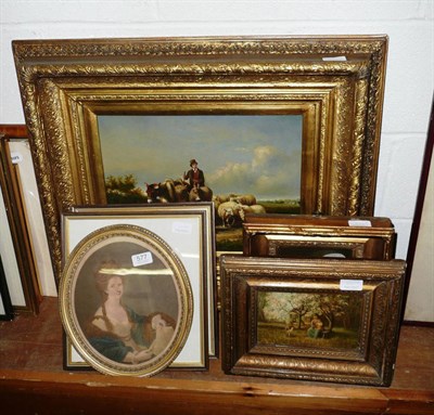 Lot 577 - Six assorted framed pictures and prints