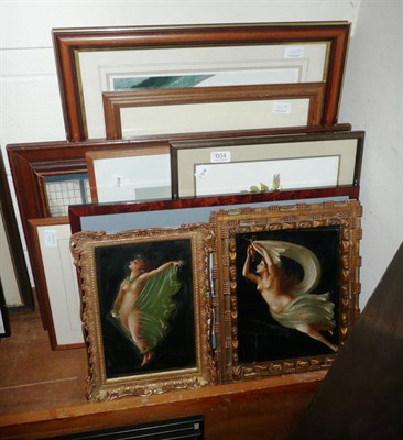 Lot 604 - A quantity of pictures and prints including signed Lionel Edwards