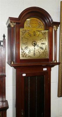 Lot 619 - Reproduction longcase clock