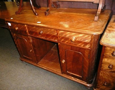 Lot 649 - A 19th century satin birch sideboard