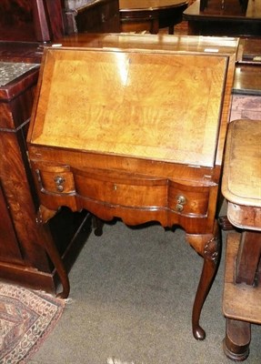 Lot 733 - 1920's/30's walnut bureau