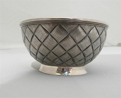 Lot 92 - Russian silver bowl