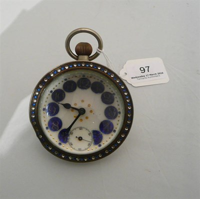 Lot 97 - A novelty desk bubble timepiece