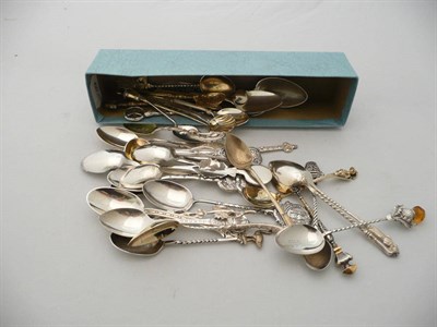 Lot 226 - Quantity of mostly silver souvenir spoons