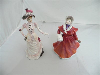 Lot 259 - Two Royal Doulton figures "Ascot" and "The Skater"