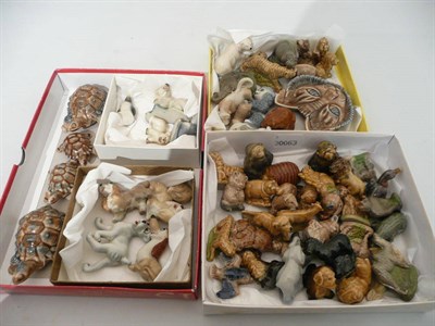 Lot 406 - Wade animals including 1950's Whimsies, Disney, etc