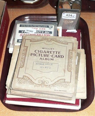 Lot 424 - Coins, stamps and cigarette cards