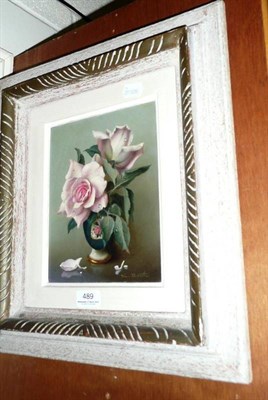 Lot 489 - Irene Klestova (1908-1989) "Roses" Oil on board signed lower right corner Provenance: Frost and...