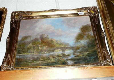 Lot 497 - Walter Holmes, oil painting, 'Richmond'