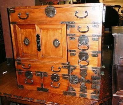 Lot 566 - Japanese Tansu chest