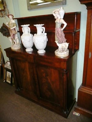 Lot 682 - A 19th century mahogany chiffonier