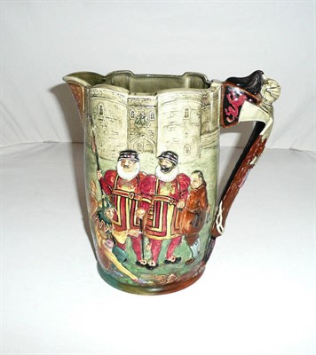 Lot 122 - A large Royal Doulton jug 'The Tower of London'